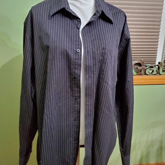 2 statement long sleeve button down mens size 34/35. - Picture 6 of 10